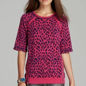 Marc Jacobs Sasha Leopard Print Sweater